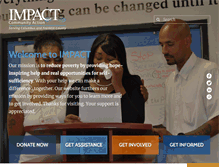 Tablet Screenshot of impactca.org